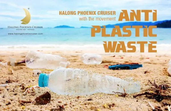 “Anti-Plastic waste” in Halong Bay